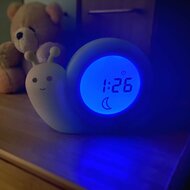 Alecto Slaaptrainer / Wekker -Slak Simon Taupe | Speel je Wijs