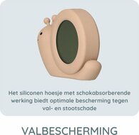 Alecto Slaaptrainer / Wekker -Slak Simon Taupe | Speel je Wijs