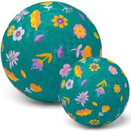 Little L - Rubber Bal Flowers - Small 13cm | Speel je Wijs