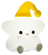 Little L - Siliconen Nachtlamp - Joy Star | Speel je Wijs