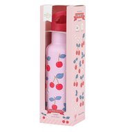 A Little Lovely Company RVS Drinkfles Kersen | Speel je Wijs
