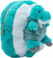 Cute by Felix&nbsp;Knuffel Rugzak met Knuffeltje&nbsp;- Turquoise | Speel je Wijs
