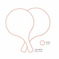 Djeco Beachball Racket Set 5+ | Speel je Wijs