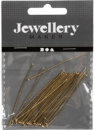 CC Hobby Nietstift - 50 mm - 30 stuks - Goud | Speel je Wijs