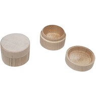 Berkenhouten Doosje - Naturel 5,5cm  | Speel je Wijs