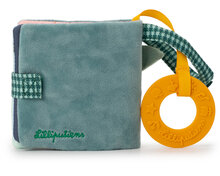 Lilliputiens Stoffen Knisper boekje met Bijtring - Joe | Speel je Wijs