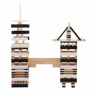 Kapla - 100 plankjes Zwart/Wit | Speel je Wijs