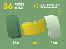 Waytoplay - Arches | Startset 36 pieces | Speel je Wijs