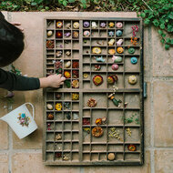 Grapat houten Speelset - Flower Meadow | Speel je Wijs