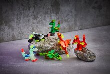 Plus Plus Glow Dragons 100 stuks - Tube | Speel je Wijs 