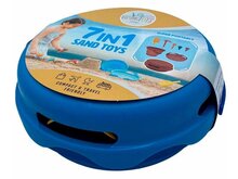 CompacToys 7 in 1 Strandset Blauw | Speel je Wijs