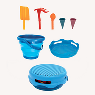 CompacToys 7 in 1 Strandset Blauw | Speel je Wijs