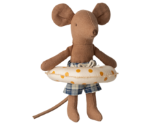 Maileg Beach Muis met Zwemband - Kleine Broer - Little Brother | Speel je Wijs