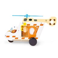 Hape reddingshelikopter speelgoed set  | Speel je Wijs