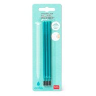 Legami Refills/ Navulling Uitwisbare/ Erasable Gelpen - Turquoise | Speel je Wijs