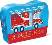 Crocodile Creek Puzzel Brandweerwagen +2/ 12 stukjes