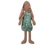 Maileg- Bunny Maat mini 23 cm Flower Suit Petrol