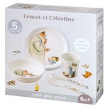 Petit Jour-Ernest & Celestine 5-delige serviesset