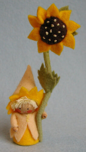 Atelier Pippilotta | Zonnebloem Kabouter