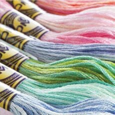 Color variations/ gemêleerd borduurgaren kleurnr. vanaf: 48/4240