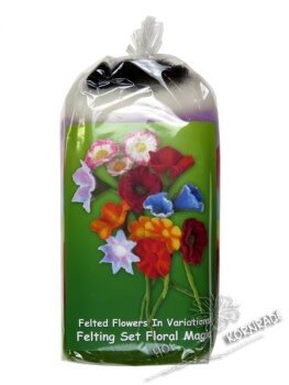 Naaldviltpakket Bloemen