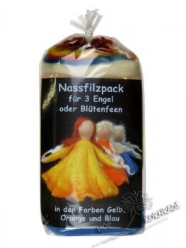 Naaldviltpakket Engel of Bloemenfee 