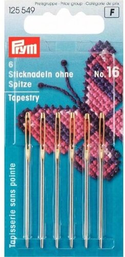 Prym Borduurnaalden Stompe Punt 6st.
