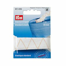 Goldzack elastiek 20mm/ 1mtr