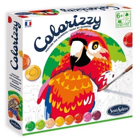 Colorizzy Schilder op Nummer Vogels 6+