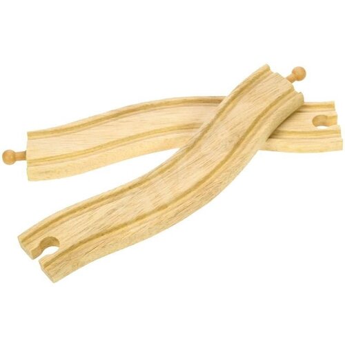 BigJigs Rail |  Wavy Track 2 stuks