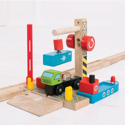 Bigjigs Rail Containerscheepswerf