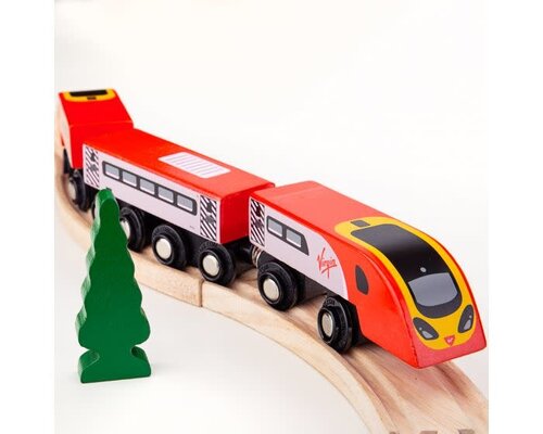 Bigjigs Virgins Train Pendolino