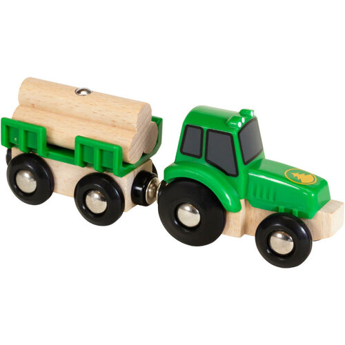 Brio - Tractor met aanhanger - 33799