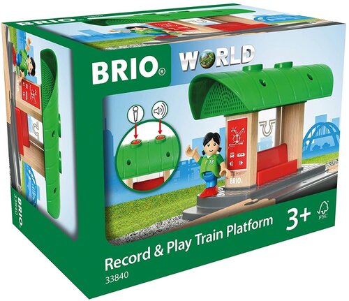 Brio - Record & Play Treinstation - 33840