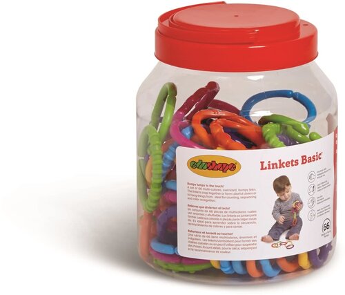 Edushape Linkets Basic ( 66pcs)  Jar