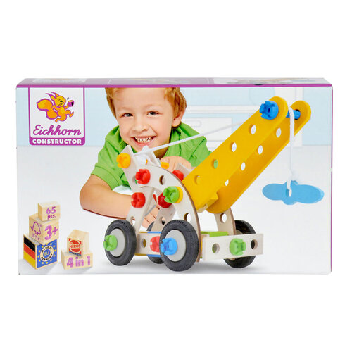 Eichhorn Constructor  4in1 - 70delig - 3+