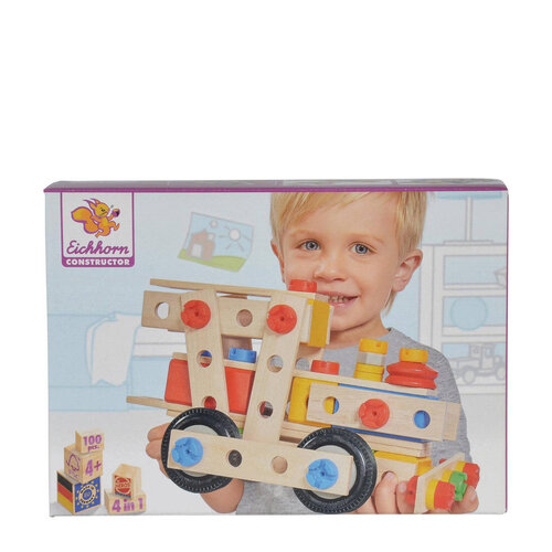 Eichhorn Constructor 4in1 - 100 delig