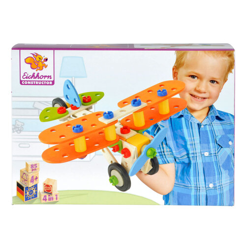 Eichhorn Constructor 4in1 - 90 delig - 4+