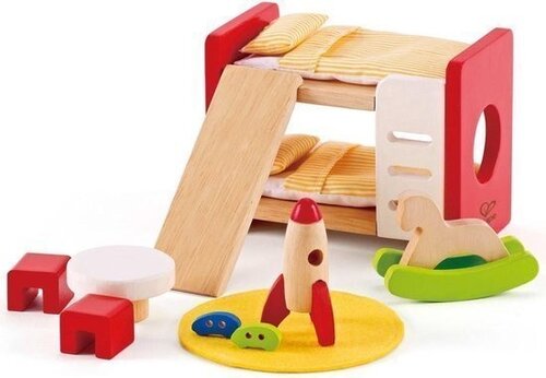 Hape - Kinderkamer voor poppenhuis