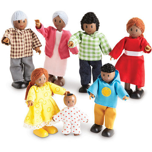Hapé | Poppenhuis | Happy Family ~ Donkere huidskleur