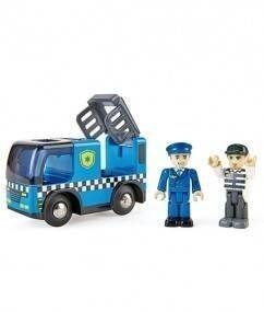 Politiewagen met sirene