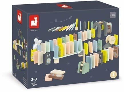 Janod Sweet Cocoon-Domino 3-8 jaar