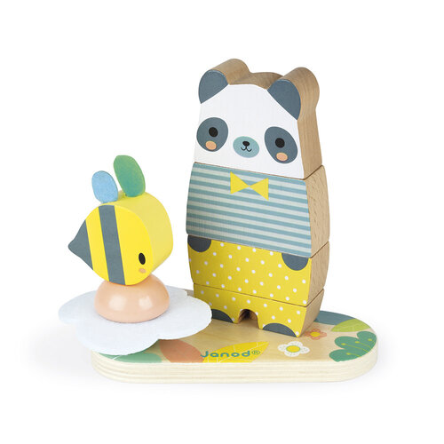 Janod Pure – Stapelfiguur beer