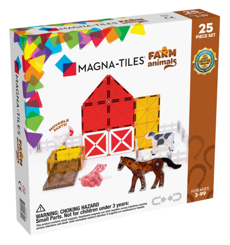 Magna-Tiles Farm animals 25 piece set