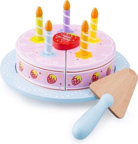 New Classic Toys - Snijtaart met Kaarsjes 2+