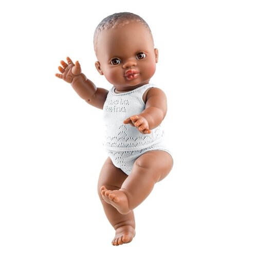 Paola Reina Pop Gordi - Jongen Donker 34cm