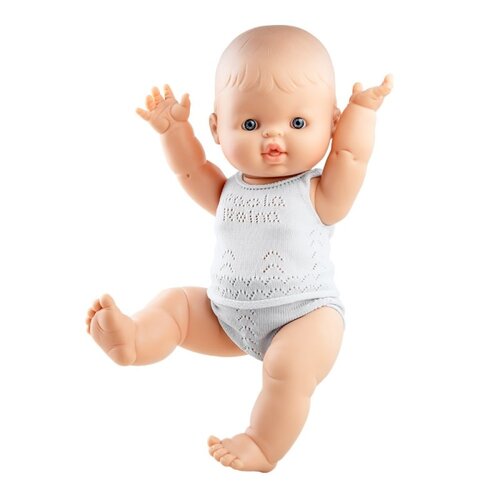 Paola Reina Pop Gordi -  Jongen Blank 34cm