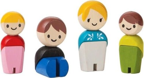 Plan Toys Family Houten poppetjes