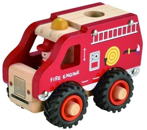 Houten Brandweerauto