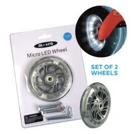 Micro Step Led Wheels 120x24mm Set